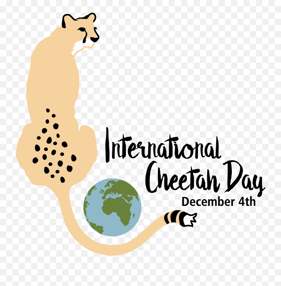 Day Logo Final Colorcmyk Nobol Ol - International Cheetah Day December 4 2019 Png,Cheetah Logo