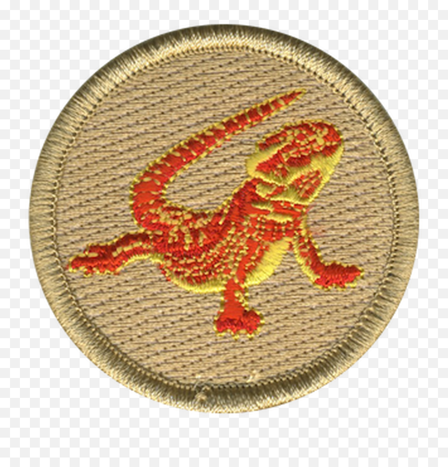 Bearded Dragon Patrol Patch - Emblem Png,Bearded Dragon Png