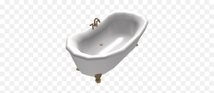 Antique Bathtub Welcome To Bloxburg Wikia Fandom - Bathtub Png,Bathtub Png