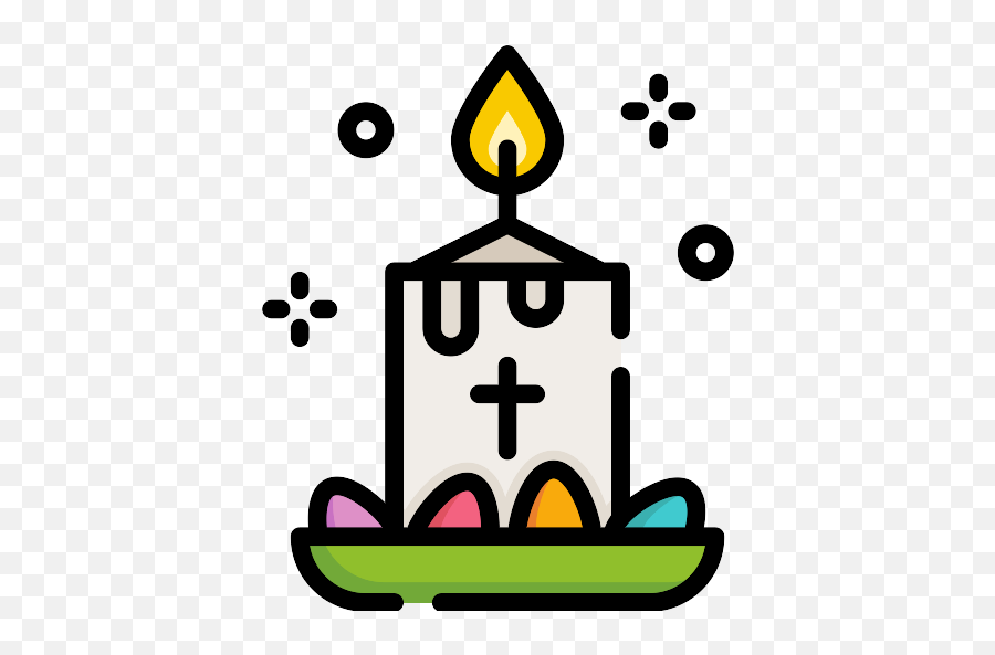 Candle Easter Png Icon 5 - Png Repo Free Png Icons Cocktail Glass Stencil,Easter Png Images