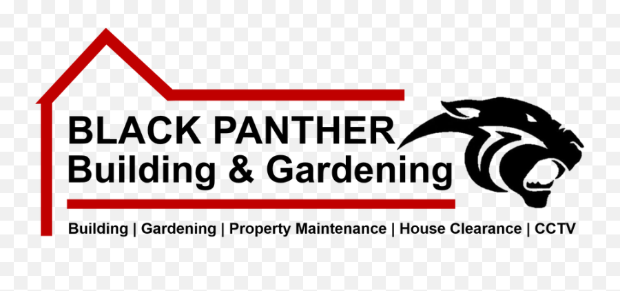 Black Panther Building U0026 Gardening - Graphic Design Png,Black Panther Logo