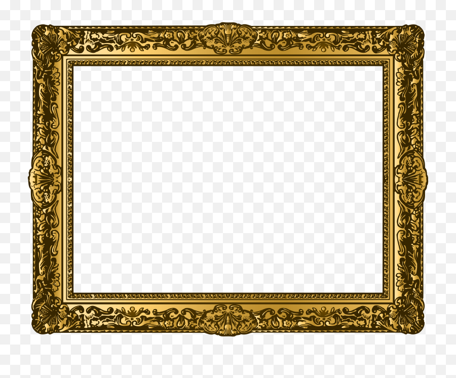 Pin - Classic Silver Photo Frame,Grunge Frame Png