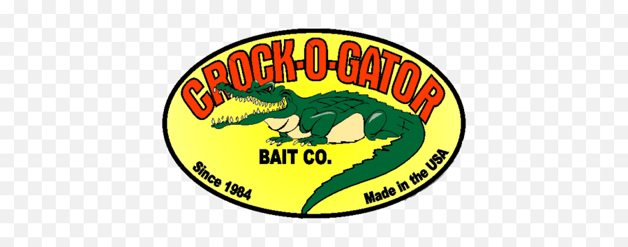 Crock - Ogator Bait Company Label Png,Gator Logo Png