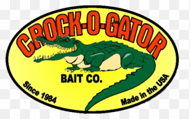 Crock - Ogator Bait Company Label Png,Gator Logo Png