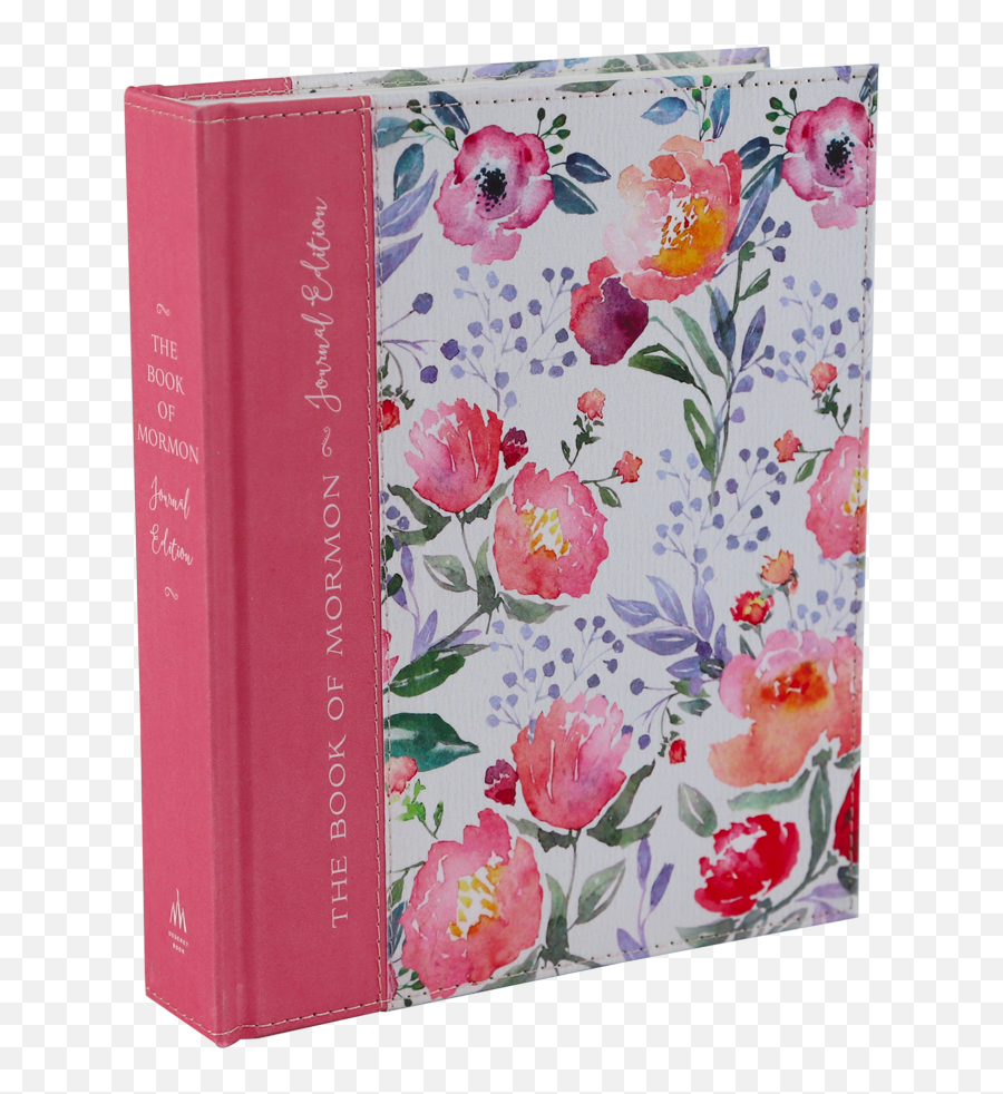 The Book Of Mormon - Journal Edition Pink Floral No Index Png,Book Of Mormon Png
