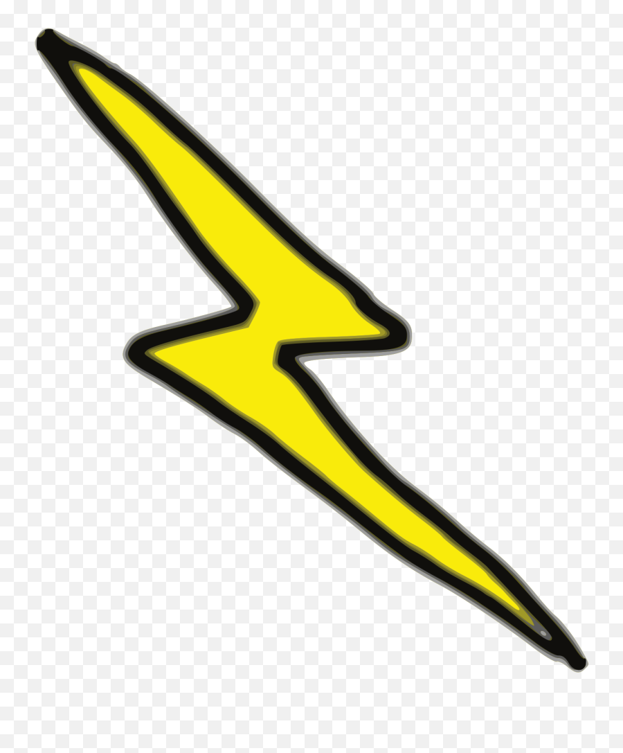 Lightning Bolt Svg Vector Clip Art - Svg Clipart Lightning Bolt Clipart Png,Lightning Strike Transparent