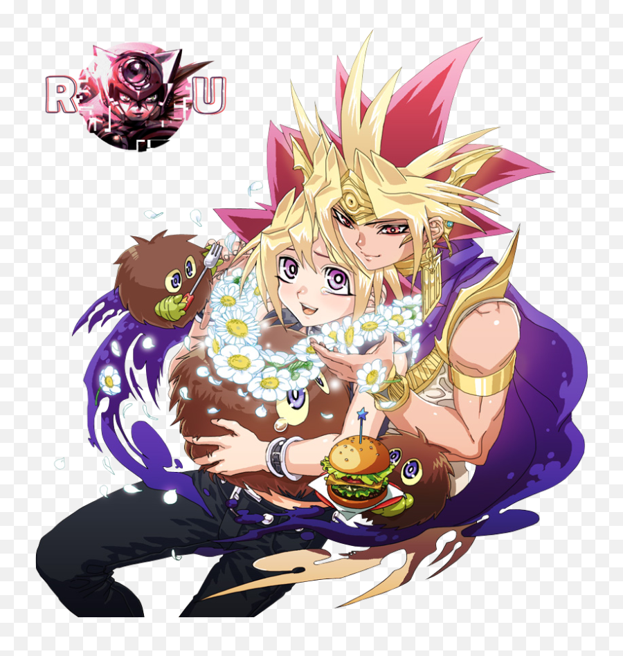 Render Yami U0026 Yugi - Yugioh Atem X Yugi Png,Yami Yugi Png