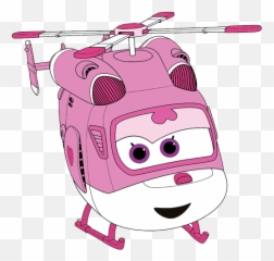 Download Cartoon Clipart - Super Wings Dizzy Full Jett png
