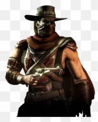 Erron Black Mortal Kombat Vs Lucy Elfen Lied - Mk 10 png