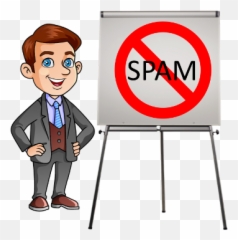 No - Spam Imm Financialcom Hi There My Name Png,Spam Png