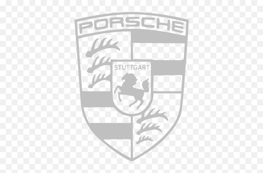 porsche logo drawing