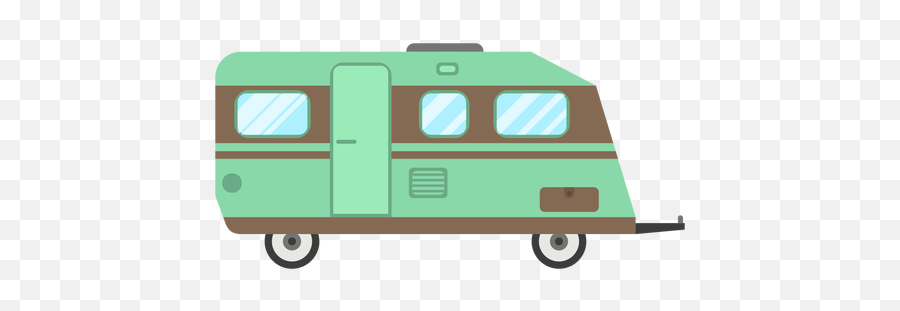 Travel Trailer Vector - Trailer Transparent Png,Trailer Png