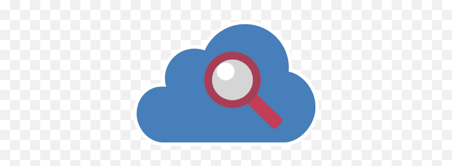 Cloud Magnifying Glass Pic - Helping You Make Money Online Dot Png,Magnifying Glass Logo