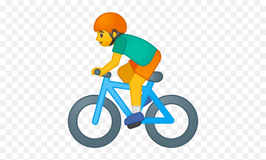 Biker Emoji Meaning With Pictures - Riding Bike Emoji Png,People Biking Png