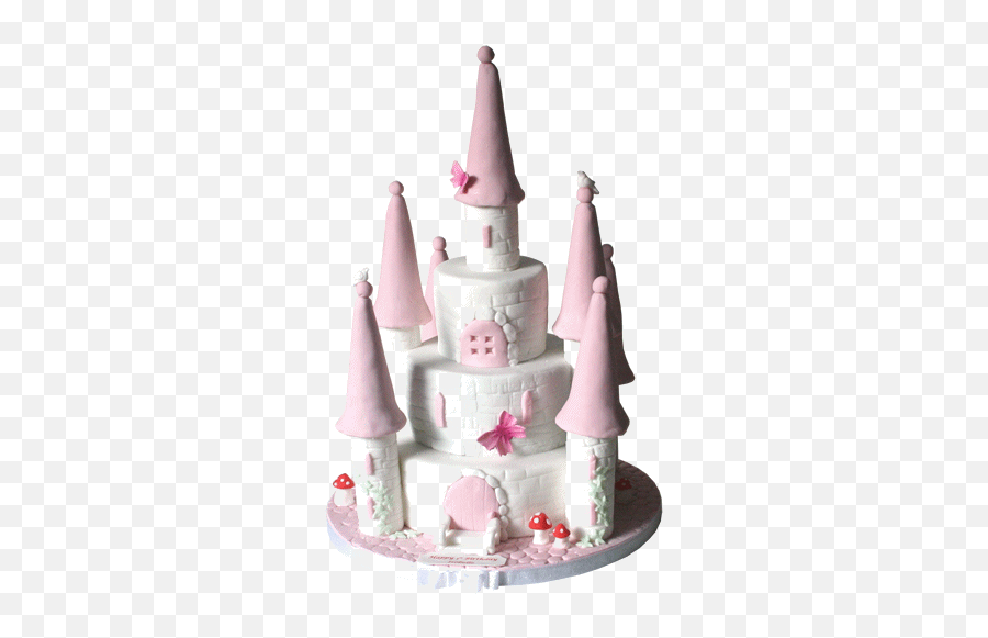 Princess Birthday Cake Png Image - Princess Birthday Cake Png,Princess Castle Png