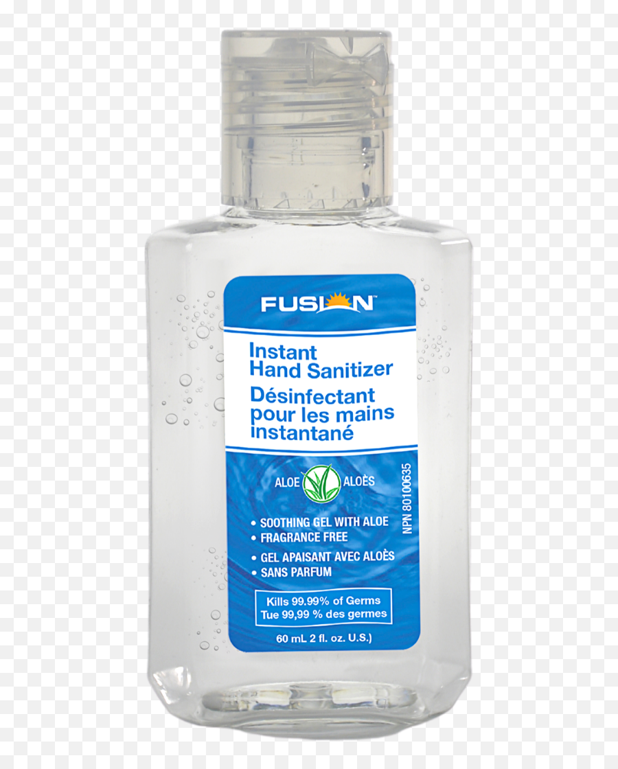 Fusion - Gel Hand Sanitizer W Aloe 60ml Solution Png,Hand Sanitizer Png