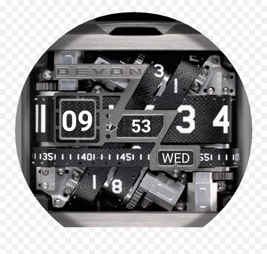 Watch Face Png - Devon Aw1 Watch Face Preview 4644414 Circle,Watch Face Png