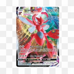 Scizor Vmax 119189 Ultra Rare Darkness Ablaze - Scizor Vmax Pokemon Card Png,Scizor Png