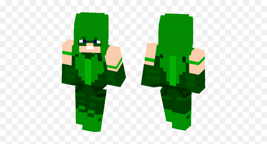 Download Green Arrow Oliver Dc Minecraft Skin For Free - Man Spider Minecraft Skin Png,Green Arrow Comic Png