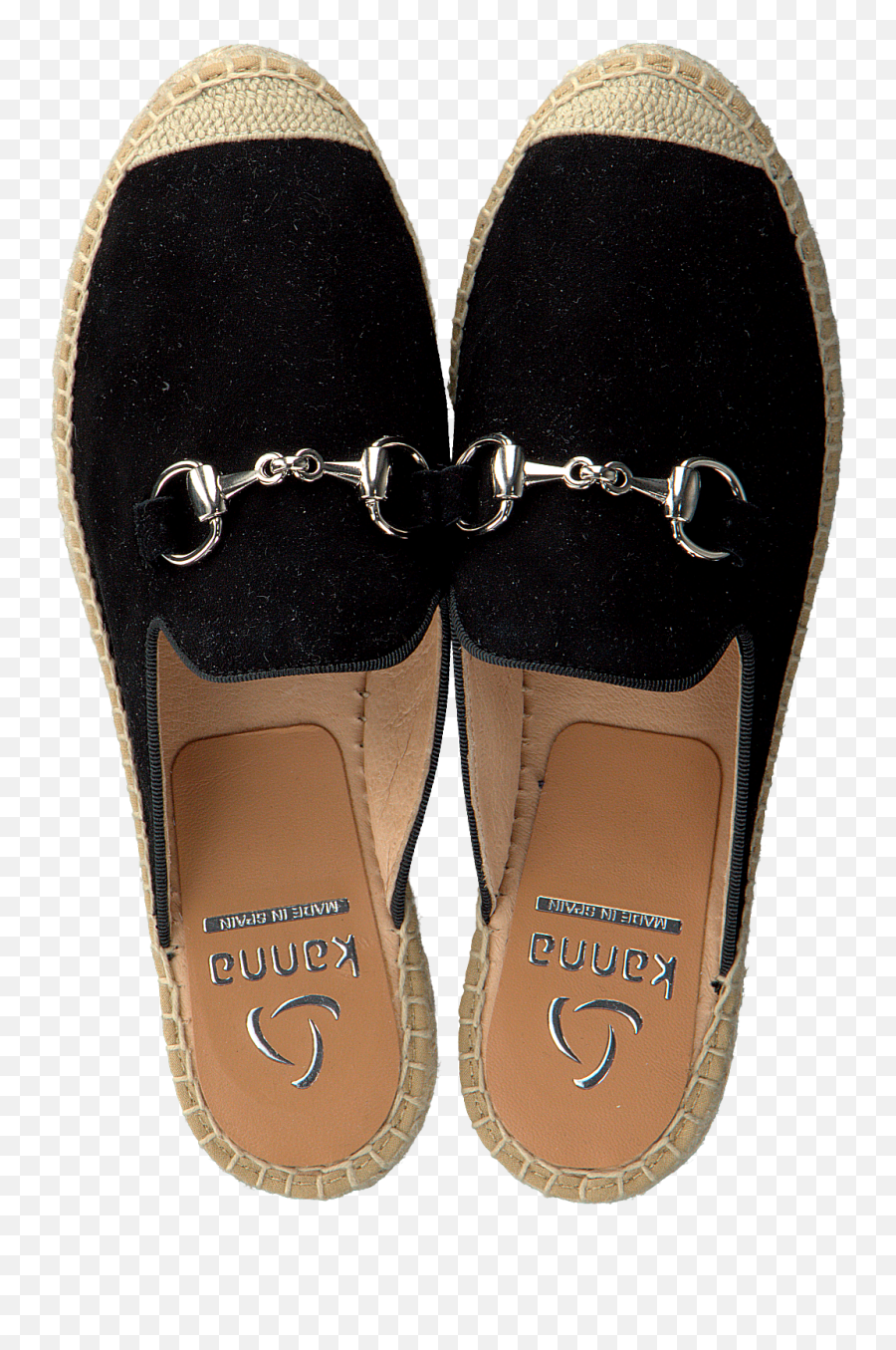 Black Kanna Espadrilles Kv7009 Omoda - Kanna Loafers Png,Kanna Transparent