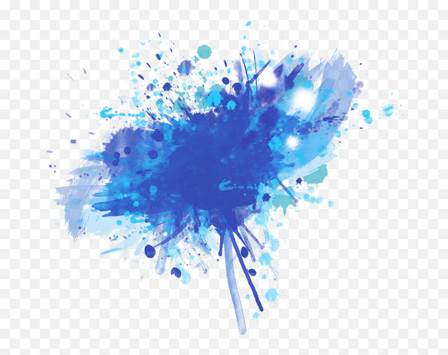 Download Paint Spray Drops - Splatter Blue Spray Paint Png,Paint Drop Png