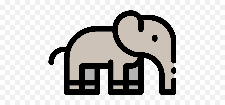 Elephant Vector Svg Icon 2 - Png Repo Free Png Icons Big,Elephant Icon