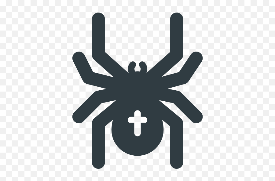 Spider Icon - Free Solid Halloween Icons Png,Dragonfly Icon