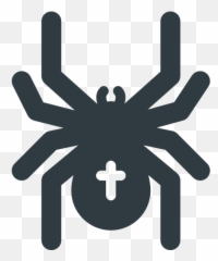 Spider Icon - Free Solid Halloween Icons png