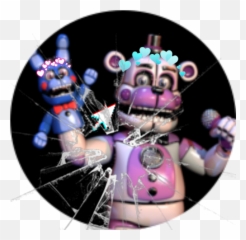 Funtimefreddy Bonbon Sticker By Fandoms - Fnaf Ship Funtime Freddy X Bon png