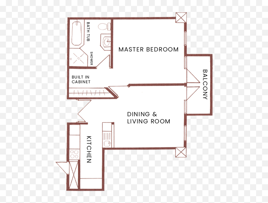 Kemang Apartment - Horizontal Png,Kemang Icon By Alila