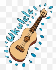 Free Hawaiian Ukulele 1206721 Png With Transparent Background - Girly