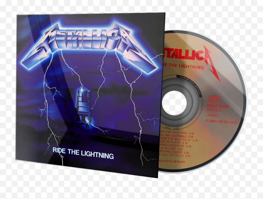 Metallica - Ride The Lightning Theaudiodbcom Metallica Ride The Lightning Png,Metallica Icon