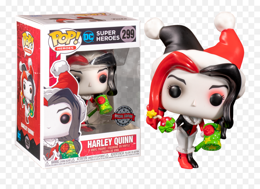 Batman - Pop Harley Quinn 299 Png,Dc Icon Harley Statue