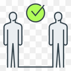 State And Local Guidelines Covid - 19 Resource for the Distancia Social Icono Png