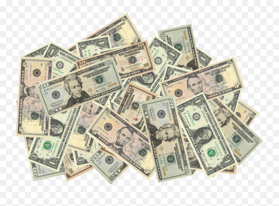 Pile Of Money Png - Dollar Bill,Pile Of Money Png