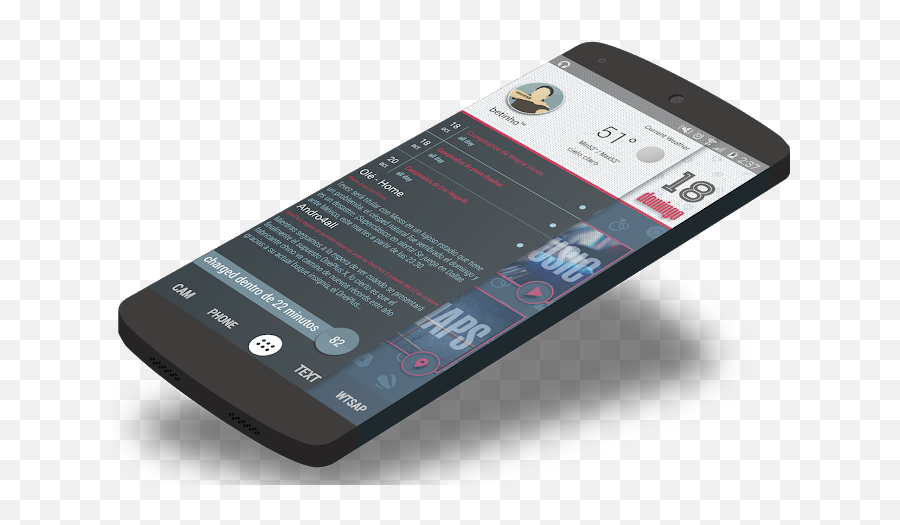 Sidebar For Klwp Apk Android - Free Download On Droid Electronics Brand Png,Htc One House Icon