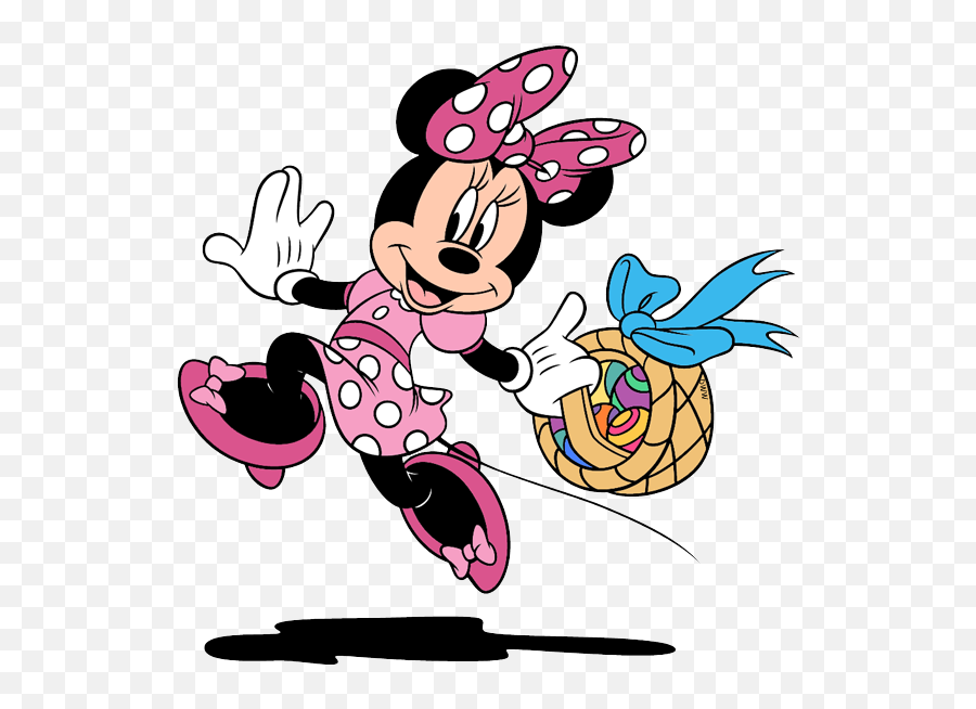 Download Holidays Clipart Minnie Mouse - Easter Minnie Mouse Minnie Mouse Easter Transparent Png,Minnie Mouse Icon