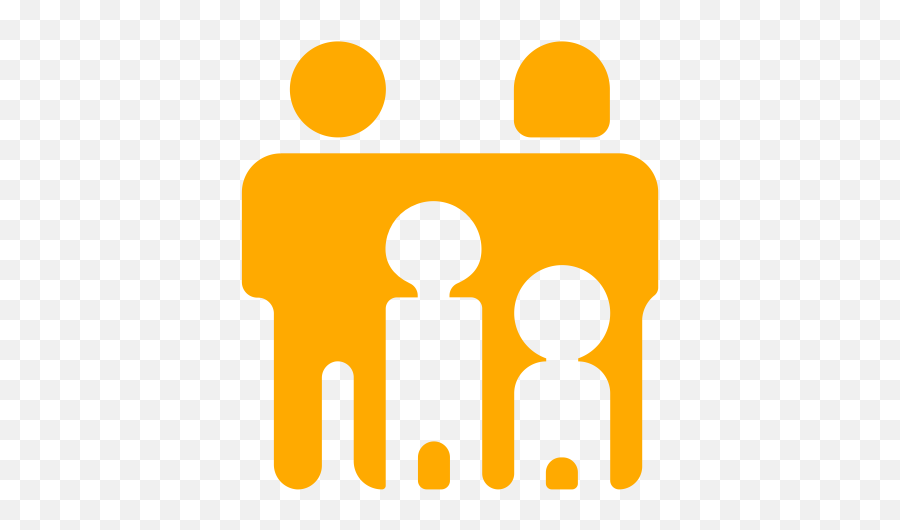 Yellow Family Icon Png Symbol - Icon,Orange Person Icon