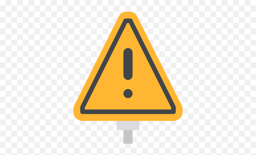 Warning Sign - Free Signaling Icons Risk Analysis Png,Warning Icon Flat