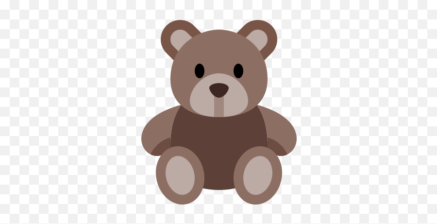 Teddy Bear Icon In Color Style - Clipart Transparent Teddy Bear Png,Teddy Bear Icon