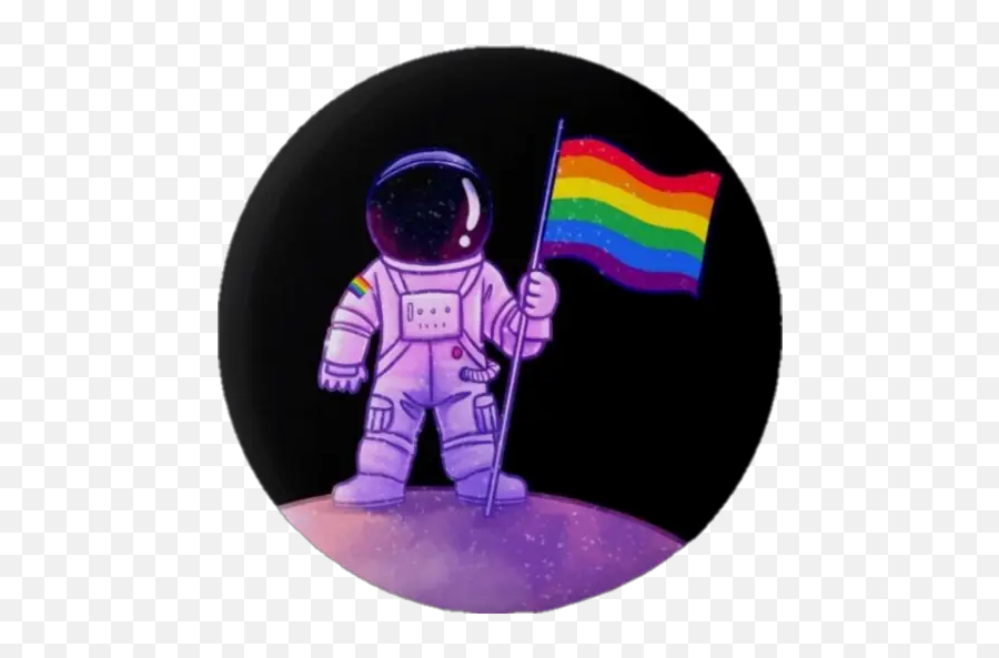 Sticker Maker - Lgbt 4 Astronauta Pride Png,Pride Icon Maker