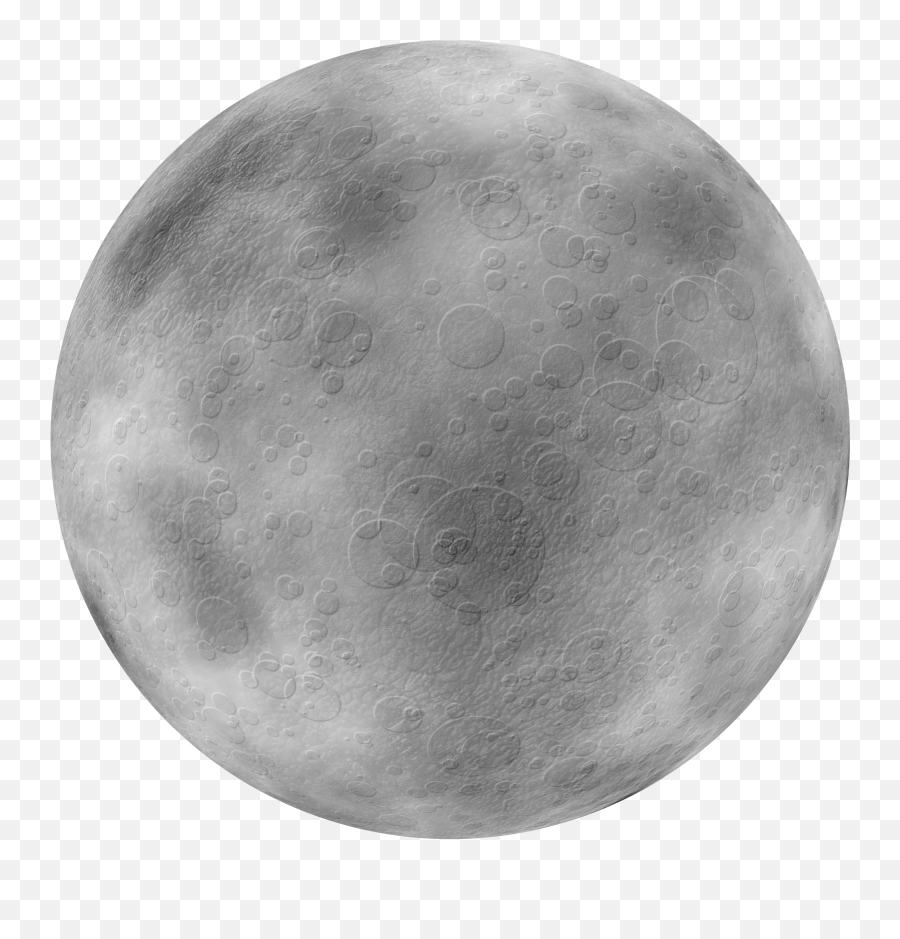 Clipart Moon Transparent Background - Full Moon Blank Background Png,Full Moon Transparent Background