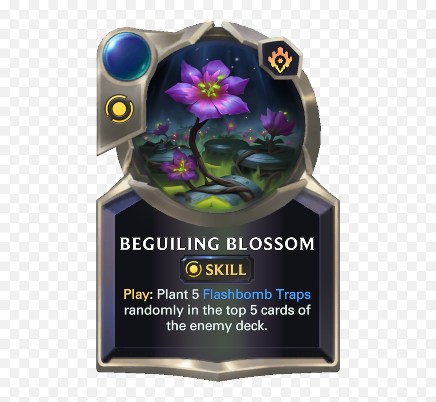 Ability Beguiling Blossom Legends Of Runeterra Lor Cards - Rite Of Dominance Png,Arcade Icon Lol