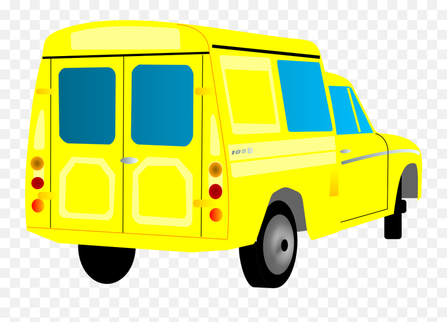 Van Yellow Transportation - Free Vector Graphic On Pixabay Vector Graphics Png,Motor Icon 2012