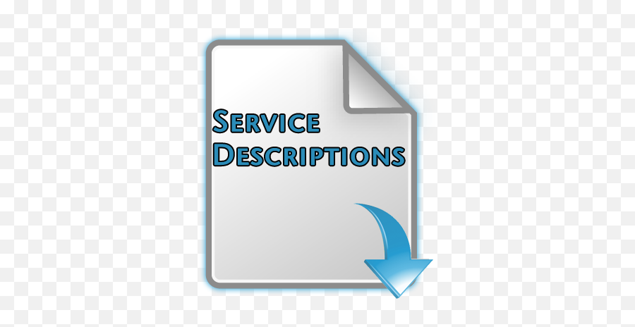 Summary Of Part 4 Article 1 - Service Description And Staffing Png,Describe Icon