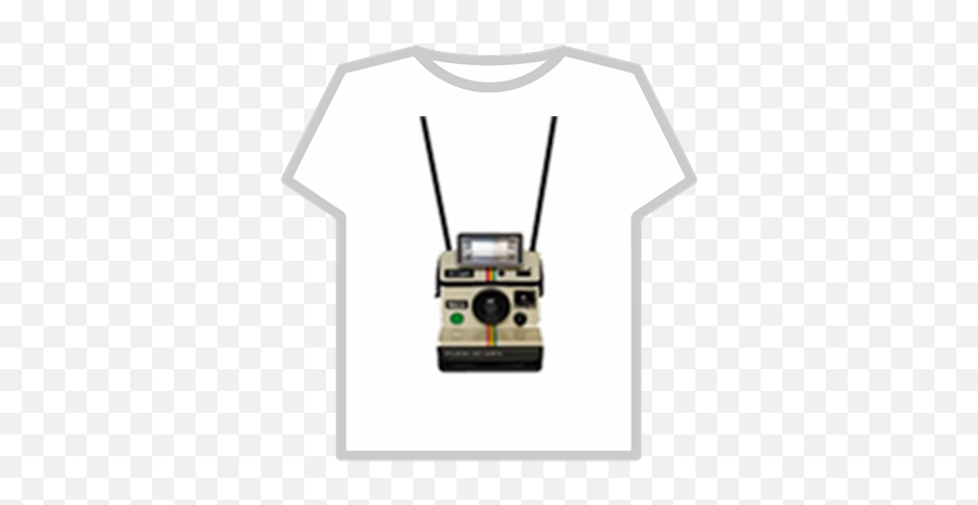 Polaroid Camera Transparent - Roblox Rainbow Dominus T Shirt Png,Polaroid Transparent