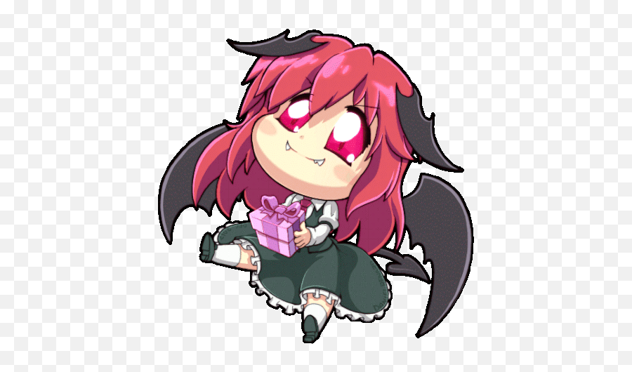 Touhou Koakuma Sticker - Touhou Koakuma Cute Discover Koakuma Touhou Png,Patchouli Knowledge Icon