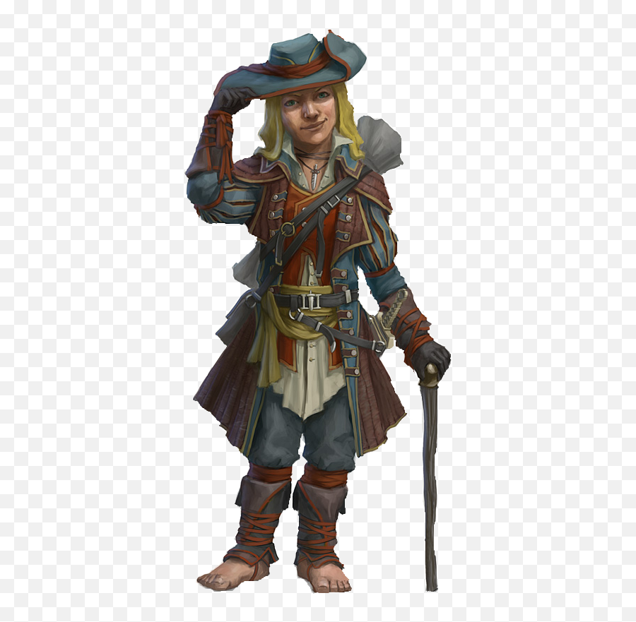 Halfling With Canepng - Album On Imgur Male Halfling Divination Wizard,Cane Png