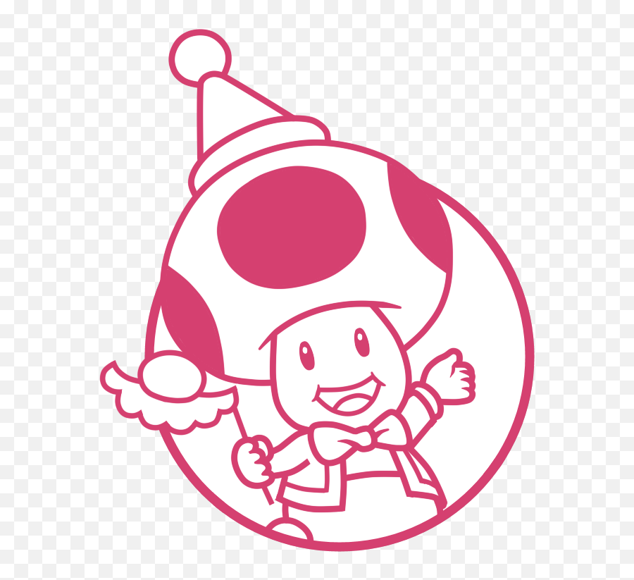 Klunsgod Twitter Icon Of Toad Party Time From Png Pink
