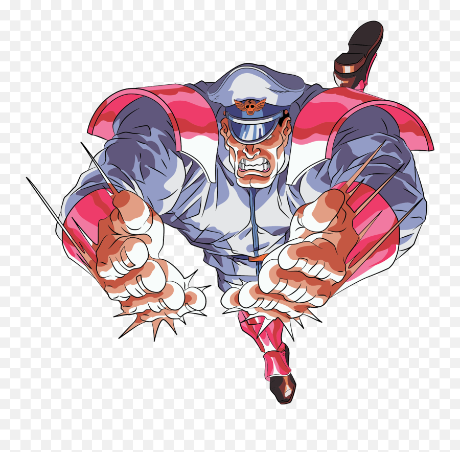 M Bison Street Fighter 2 Turbo - M Bison Street Fighter 2 Art Png,M Bison Png